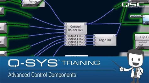 Q Sys Control Training Advanced Control Components Youtube