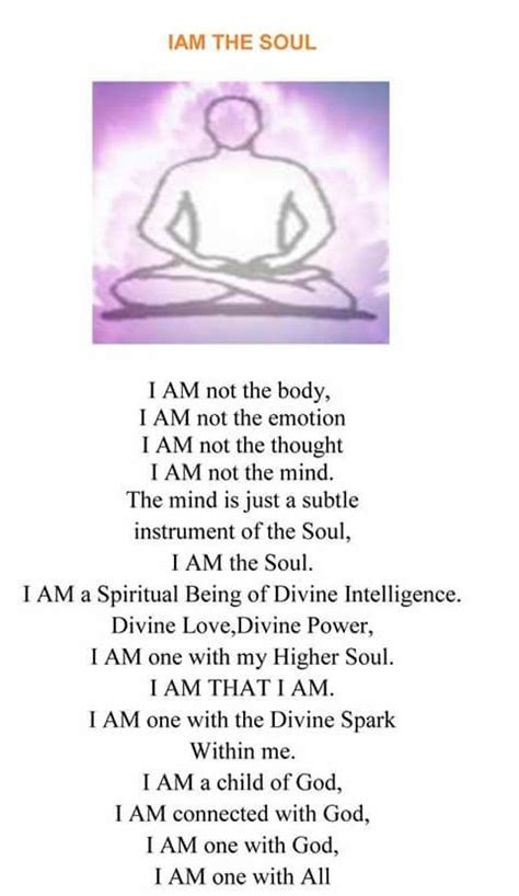 Soul Affirmation Affirmation Quotes Spiritual Quotes Healing
