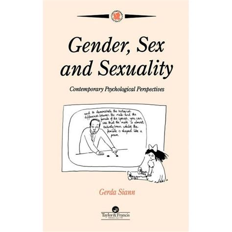 Contemporary Psychology Taylor And Francis Gender Sex And Sexuality Contemporary