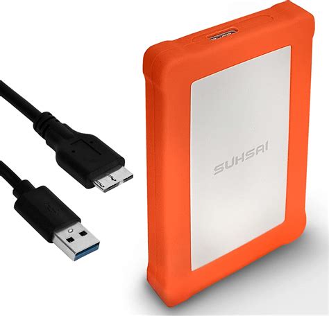 Amazon Com SUHSAI Rugged Mini Portable External Hard Drive GB HDD Inch USB