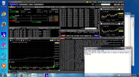 For more info and disclosures. How to View After Hours Charts in Interactive Brokers ...