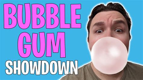 National Chewing Gum Day Bubblegum Largest Bubble Showdown Youtube