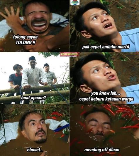 Bikin Ngakak Tapi Takut Dosa 10 Meme Minta Tolong Ala Sinetron Azab