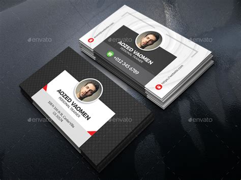 Personal Business Card Print Templates Graphicriver
