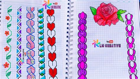 Margenes Para Cuadernos Bonitos Beautiful Border Designs تسطير