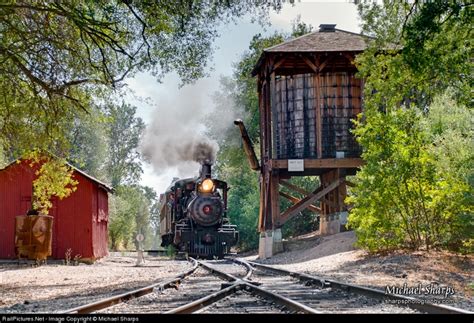 Sierra Railroad At Jamestown California Passing The Petticoat Junction