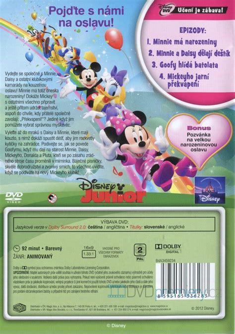 Mickeyho Klubík Máme Rádi Minnie Dvd Dvd Premierycz