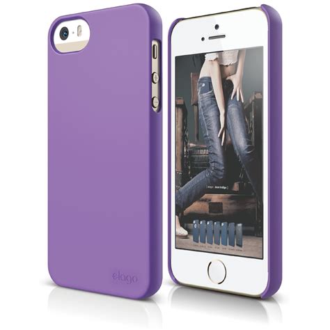 S5 Slim Fit 2 Case For Iphone 55sse Soft Purple Elago Slg Design
