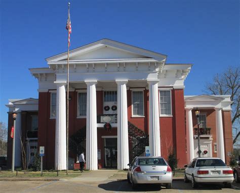 Wilcox County Courthouse Camden Alabama Built In 1857