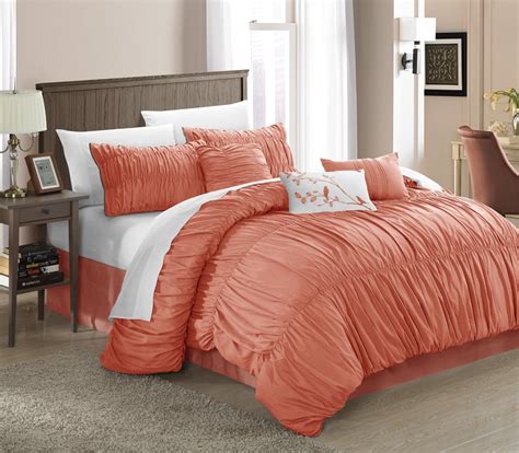 Peach Colored Comforters & Bedding Sets