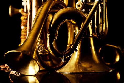 Old Brass Instruments Old Crown Brass Band