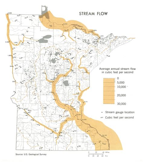 Minnesota Geography Ex Rivers And Watersheds