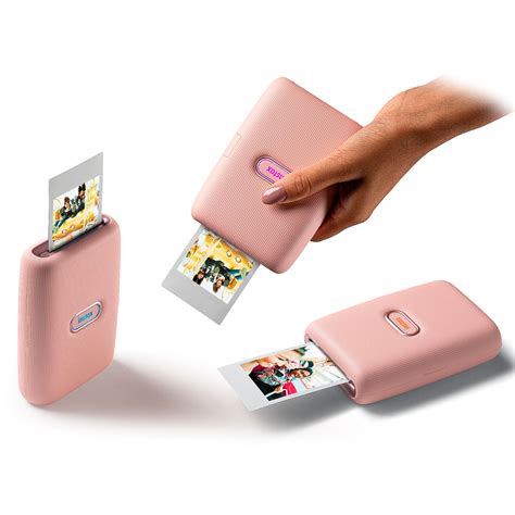 Fujifilm Instax Mini Link Ex D Smartphone Mini Printer Dusky Pink