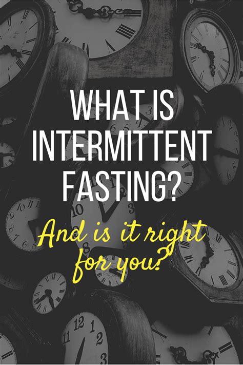Is Intermittent Fasting Right For You Weve Got The 101 To Help You Decide