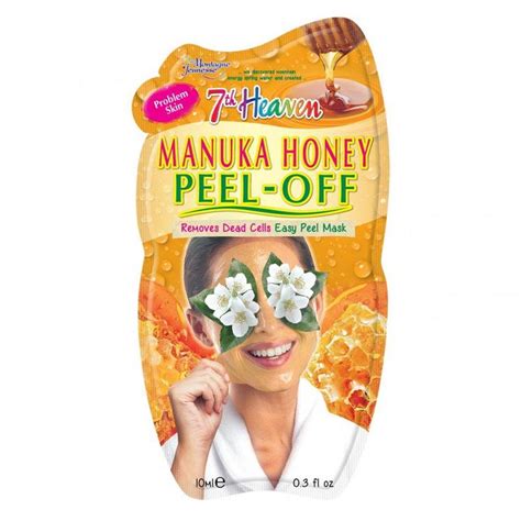 7th Heaven Manuka Honey Peel Off Masque 10ml Manuka Honey Peel Off Mask Pamper Skin