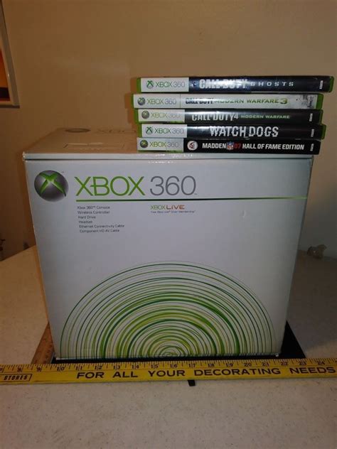 Launch Edition X Box 360 Brand New Sealed With Games