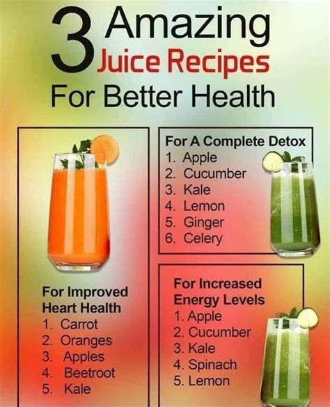 Healthy Juice Recipes That Taste Good My Healthy Recipes