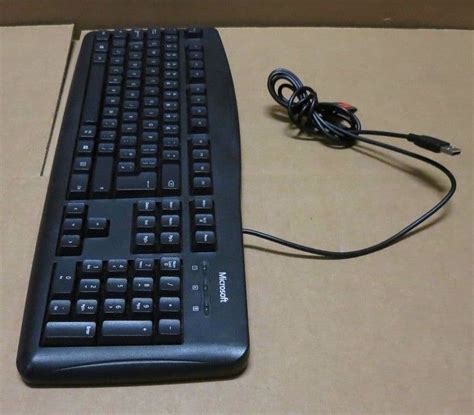 Microsoft Wired Keyboard 200 Usb Qwerty English Jwd 00032 Black