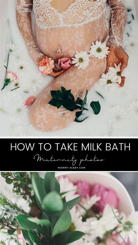 How To Take Milk Bath Maternity Photos Mommy Diary ® In 2020 Milk