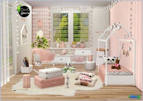 Simcredible Designs Day Dream Play Room Sims 4 Downloads Sims 4
