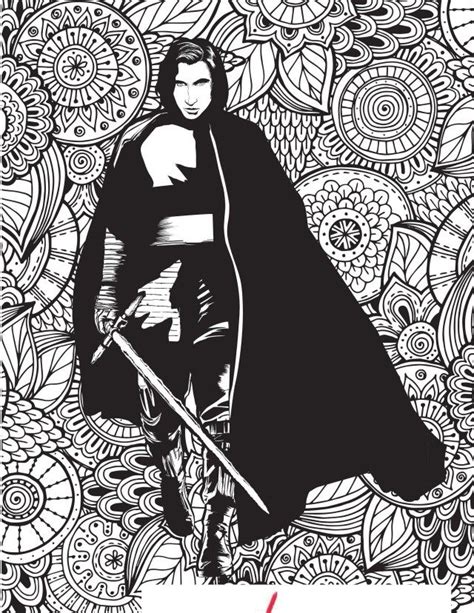 Kylo ren wip episode 2 by pacoespinoza on deviantart. Great Image of Kylo Ren Coloring Page | Coloring pages ...