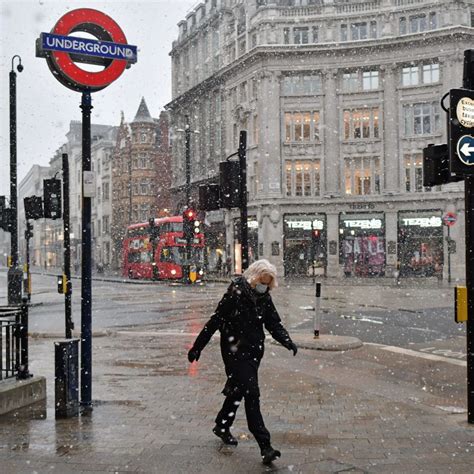 Uk Weather Met Office Issues Yellow Warning For Snow And Ice