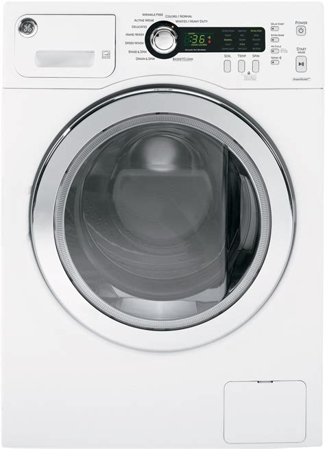 Ge Wcvh4800kww 24 Inch Front Load Washer