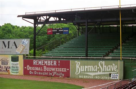 Baseball Field Burma Shave Sign Photograph By Frank Romeo Fine Art