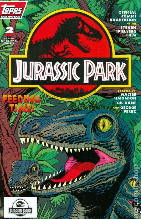 His book micro was published posthumously after being completed by richard preston. Jurassic Park (1993) Newsstand comic books