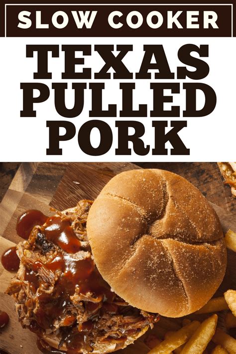 Slow Cooker Texas Pulled Pork Insanely Good
