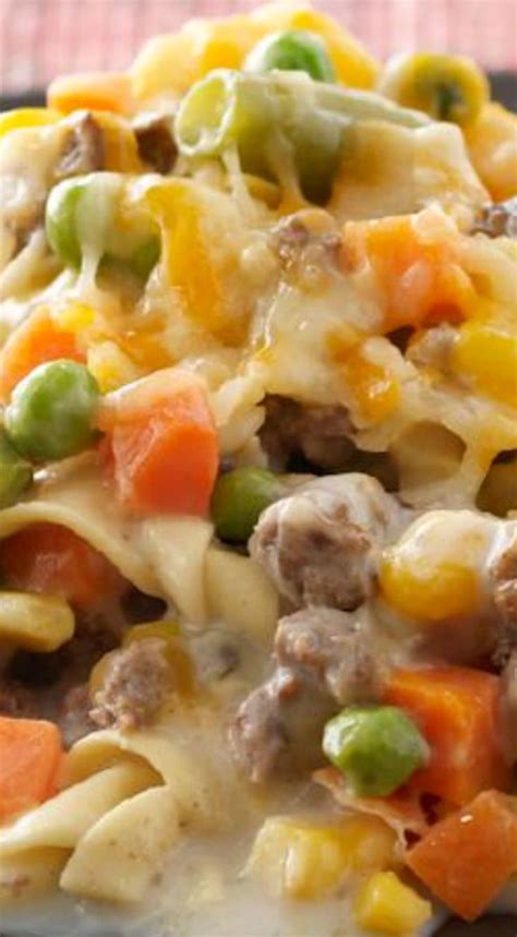 Healthy Living Creamy Beef Noodle Casserole Creamy And Flavorful