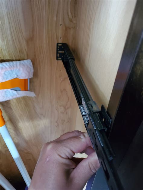 Mounting Drawer Slides In Pantry Do It Yourself Surftalk