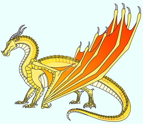 How To Draw A Skywing From Wings Of Fire Draw Easy