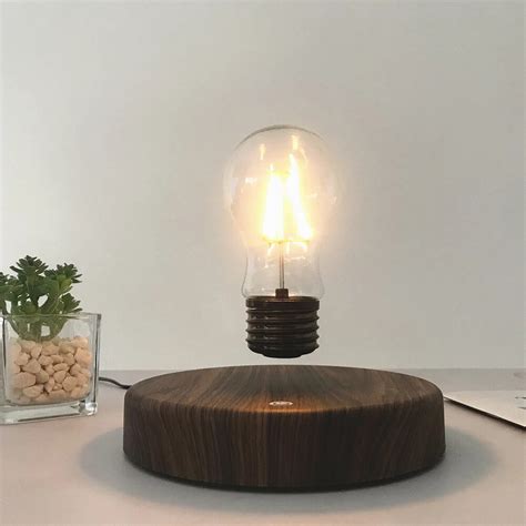 Magnetic Levitation Lamp Creativity Floating Led Bulb For Birthday T