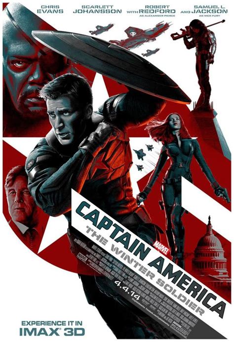 In the film, captain america joins forces with black widow and falcon to uncover a conspiracy within the spy agency s.h.i.e.l.d. Captain America: The Winter Soldier Gets New IMAX Poster - IGN