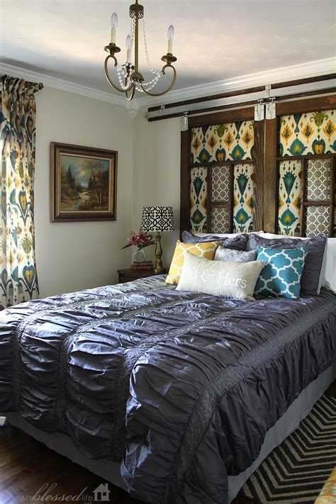 Do you remember the thrifted home that i shared in the summer? Industrial Glam Master Bedroom Makeover Reveal | My ...