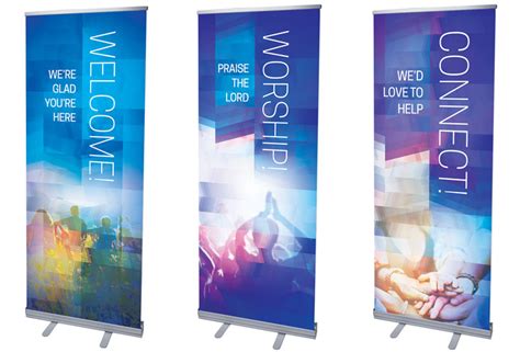 Modern Mosaic Core Set Banner Church Banners Outreach Marketing