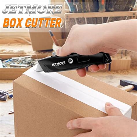 Jetmore Box Cutter Heavy Duty Utility Knife Razor Knife Box Cutter