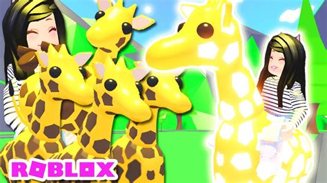 Turning My Legendary Giraffes Into Neon Giraffe Adopt Me Roblox
