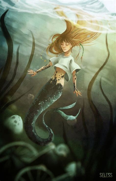Pin By Catfish On The Art Of Animation Fantasy Mermaids Mermaid