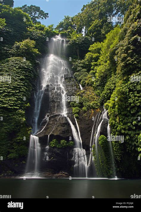 Banyumala Twin Waterfalls Bali Indonesia Stock Photo Alamy