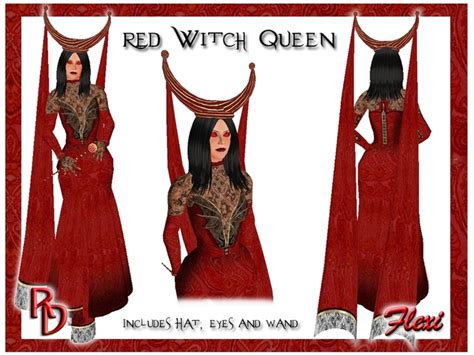 Second Life Marketplace Red Witch Queen