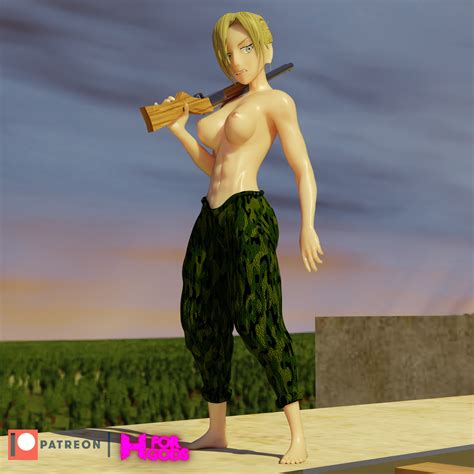 rule 34 abs angry annie leonhardt armpits attack on titan barefoot big ass big breasts big