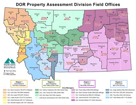Field Office Locations Montana Department Of Revenue
