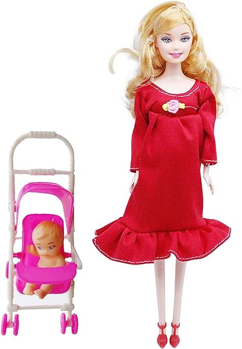 Pregnant Doll Creative Fun Lightweight Interactive Children Doll Toy
