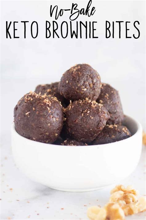 no bake keto brownie bites cassidy s craveable creations