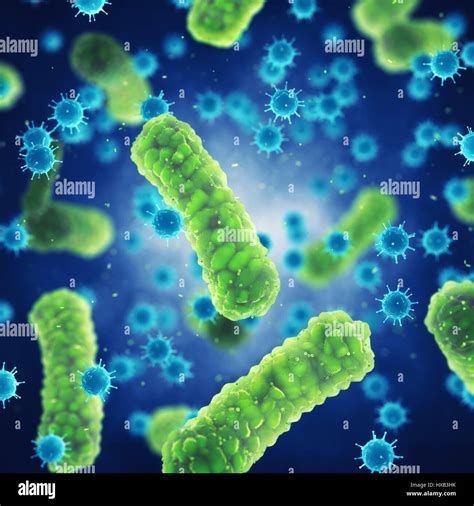 Las Bacterias Patógenas Y Virus Gérmenes Microscópicos Que Causan