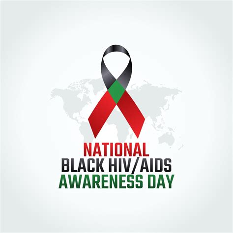 Vector Graphic Of National Black Hivaids Awareness Day Good For