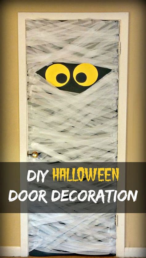 Diy Mummy Door Decoration Do It Yourself Ideas And Projects