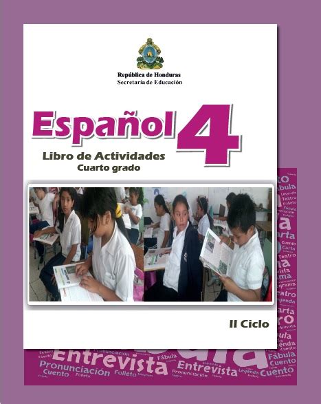 Español Libro De Actividades Cuarto Grado Guao